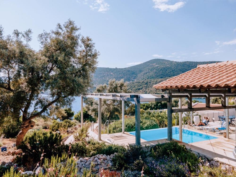 Zidanos Luxurious Sea Front Villa Marandokhórion Екстериор снимка