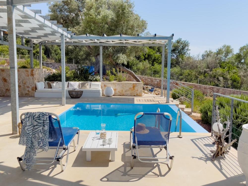 Zidanos Luxurious Sea Front Villa Marandokhórion Екстериор снимка